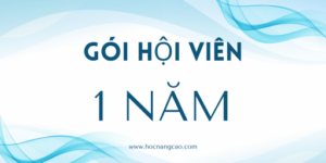 Gói Hội Viên 1 Năm