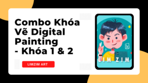 Combo khóa học Limzim Art – Digital Painting