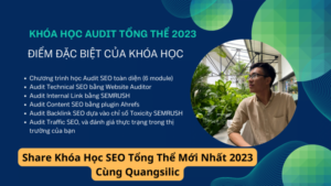 Khóa học SEO tổng thể 2023